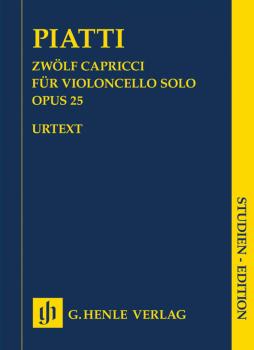 12 Capricci Op. 25 for Violoncello Solo (HL-51489746)