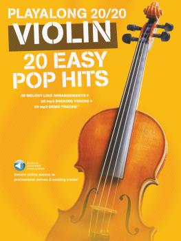 Play Along 20/20 Violin (20 Easy Pop Hits) (HL-14043737)