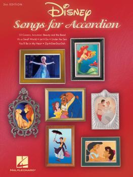 Disney Songs for Accordion - 3rd Edition (HL-00152508)