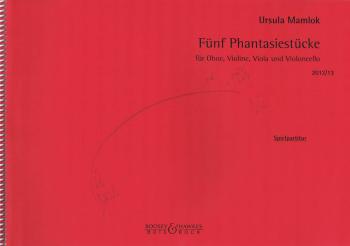 Fnf Phantasiestcke (for Oboe, Violin, Viola and Violoncello) (HL-48023618)