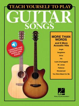 Teach Yourself to Play Guitar Songs: More Than Words & 9 More Acoustic (HL-00152225)