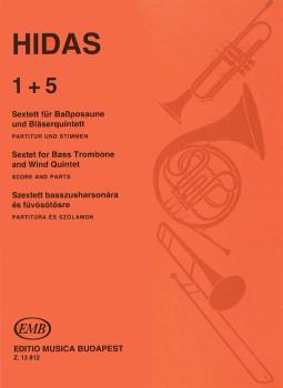 1 + 5 - Sextet for Bass Trombone & Wind Quintet (HL-50510256)