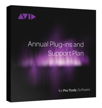 Pro Tools Annual Standard Support and Bonus Plug-Ins (Activation Card) (AV-00153499)