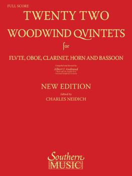22 Woodwind Quintets - New Edition (Woodwind Quintet) (HL-00156532)