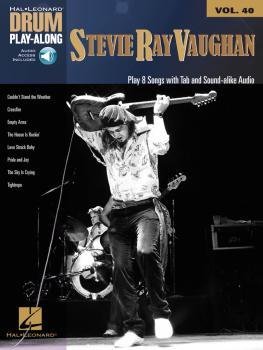 Stevie Ray Vaughan: Drum Play-Along Volume 40 (HL-00146155)