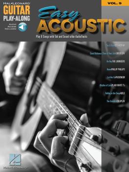 Easy Acoustic Songs: Guitar Play-Along Volume 9 (HL-00151708)