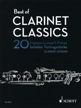 Best of Clarinet Classics: 20 Famous Concert Pieces for Clarinet and P (HL-49044618)