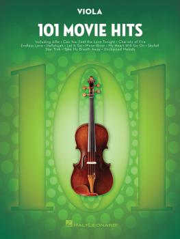 101 Movie Hits for Viola (HL-00158095)
