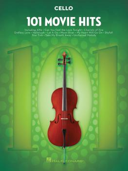 101 Movie Hits for Cello (HL-00158096)
