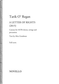 A Letter of Rights (2015): Cantata for SATB Chorus, Strings and Percus (HL-14047963)