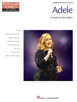 Adele - Popular Songs Series (8 Beautiful Arrangements for Intermediat (HL-00159590)
