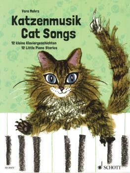 Cat Songs: 12 Little Piano Stories for Playing and Reading Aloud (HL-49045005)
