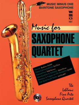 Music for Saxophone Quartet: Music Minus One Baritone Saxophone (HL-00400521)