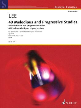 40 Melodious and Progressive Studies, Op. 31 Nos. 1-22 (for Cello) (HL-49044765)