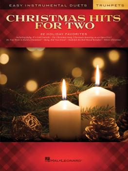 Christmas Hits for Two Trumpets: Easy Instrumental Duets (HL-00172464)