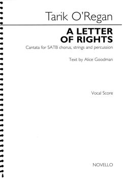 A Letter of Rights (2015): Cantata for SATB chorus, strings and percus (HL-14047964)