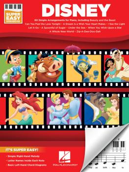 Disney - Super Easy Songbook (HL-00199558)