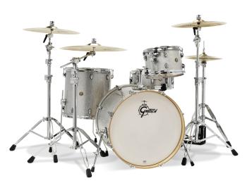 Gretsch Catalina Maple 4 Piece Shell Pack (22/12/16/14) (Silver Sparkl (HL-00776720)