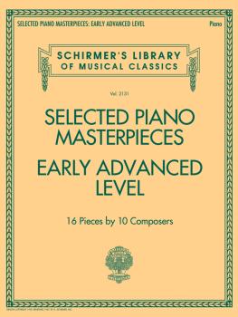 Selected Piano Masterpieces - Early Advanced Schirmer's Library Of Mus (HL-50600825)