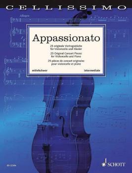 Appassionato: 25 Original Concert Pieces for Cello and Piano (HL-49045518)