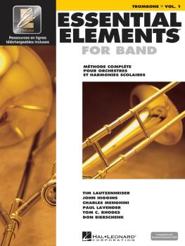 Essential Elements for Band avec EEi: Vol. 1 - Trombone Bass Clef (HL-00860214)