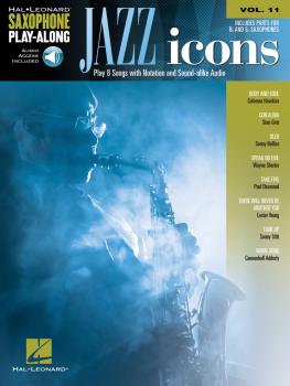 Jazz Icons: Saxophone Play-Along Volume 11 (HL-00199296)