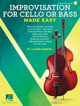 Improvisation for Cello or Bass Made Easy (HL-00236559)