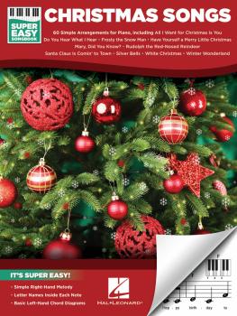 Christmas Songs - Super Easy Songbook (HL-00236850)