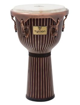 Master Handcrafted Pinstripe Djembe: 13, Key tuned Model MTJHC713ACT (HL-00158658)