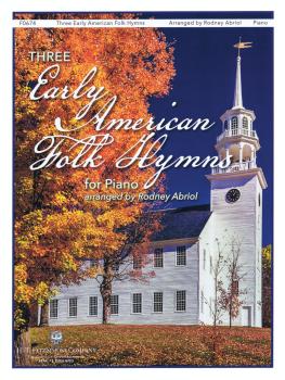 3 Early American Folk Hymns (for Piano) (HL-00237008)