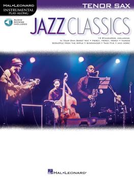 Jazz Classics: Instrumental Play-Along for Tenor Sax (HL-00151815)