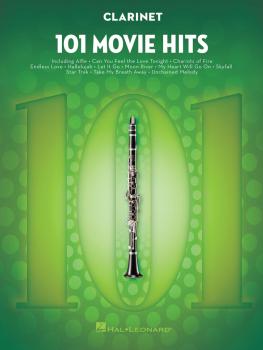 101 Movie Hits for Clarinet (HL-00158088)