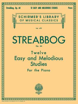 12 Easy and Melodious Studies, Op. 64 (Grade 2): Schirmer Library of C (HL-50255200)