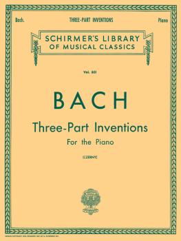 15 Three-Part Inventions (Schirmer Library of Classics Volume 851 Pian (HL-50256690)