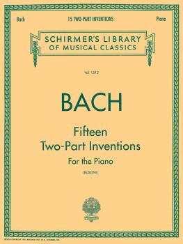 15 Two-Part Inventions: Schirmer Library of Classics Volume 1512 Piano (HL-50259790)