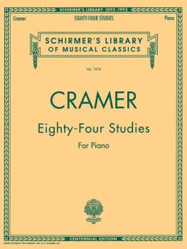 84 Studies for Piano (Bks. I-IV - Complete) (Schirmer Library of Class (HL-50481825)