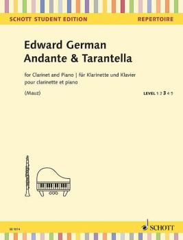 Andante & Tarantella (for Clarinet in B-flat and Piano - Schott Studen (HL-49045547)