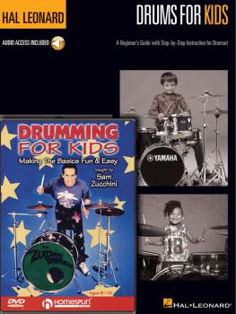 Drumming for Kids Pack: Includes Hal Leonard Drums for Kids book with  (HL-00234729)