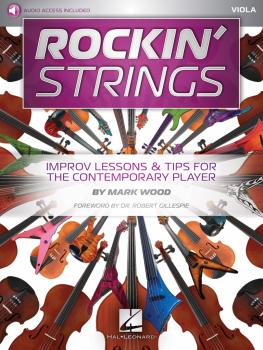 Rockin' Strings: Viola: Improv Lessons & Tips for the Contemporary Pla (HL-00233631)