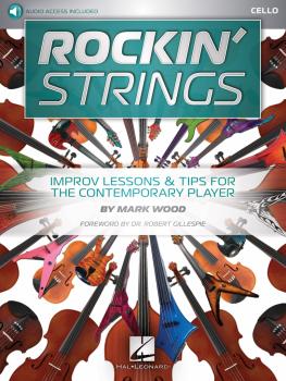 Rockin' Strings: Cello: Improv Lessons & Tips for the Contemporary Pla (HL-00233632)