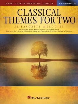 Classical Themes for Two Clarinets: Easy Instrumental Duets (HL-00254440)