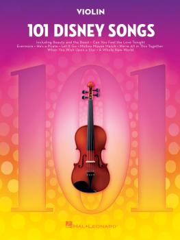 101 Disney Songs (for Violin) (HL-00244121)