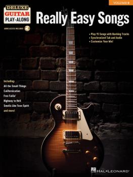 Really Easy Songs: Deluxe Guitar Play-Along Volume 2 (HL-00244877)