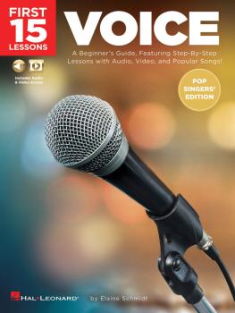 First 15 Lessons - Voice (Pop Singers' Edition): A Beginner's Guide, F (HL-00254122)