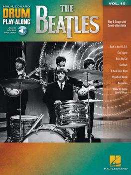 The Beatles: Drum Play-Along Volume 15 (HL-00256656)