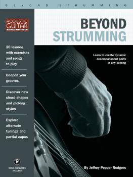 Beyond Strumming: Acoustic Guitar Private Lessons Series (HL-00277135)