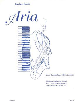 Aria (for Alto Saxophone and Piano) (HL-48180909)