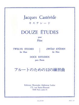 Douze tudes Pour Flute: [Twelve Studies for Flute] (HL-48182158)