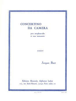 Concertino da Camera (for Alto Sax and Piano) (HL-48180777)