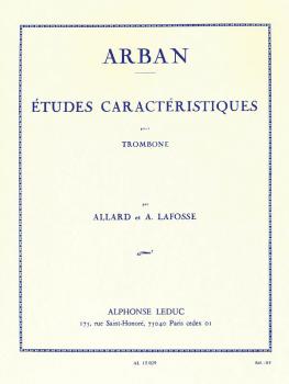 Etudes Caractéristiques pour Trombone: [Characteristic Studies for Tro (HL-48180087)